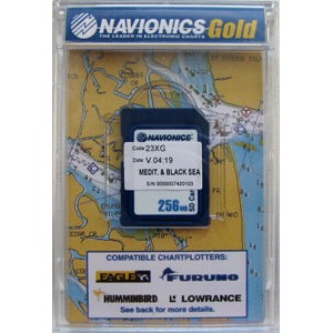 Карта Navionics Gold Дунай гирло 100 км